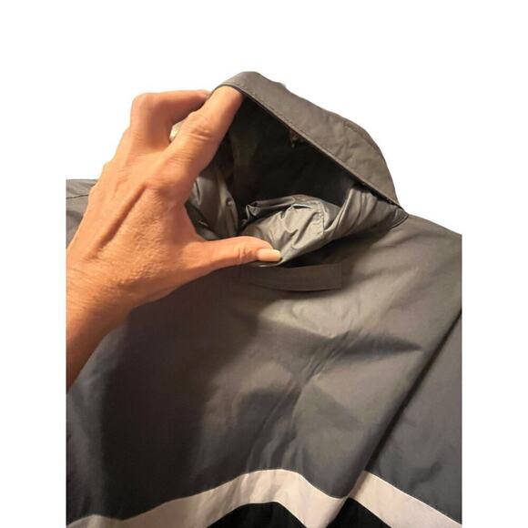 US Polo Assn Lined Men's Jacket, XXL, Hooded, Gray/Black/White - Picture 9 of 9